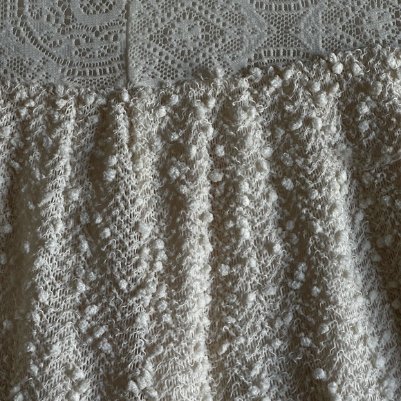 JESSICA SIMPSON WOMANS ANTIQUE WHITE SLIP KNEE LENGTH DRESS SZ LARGE - Picture 16 of 16